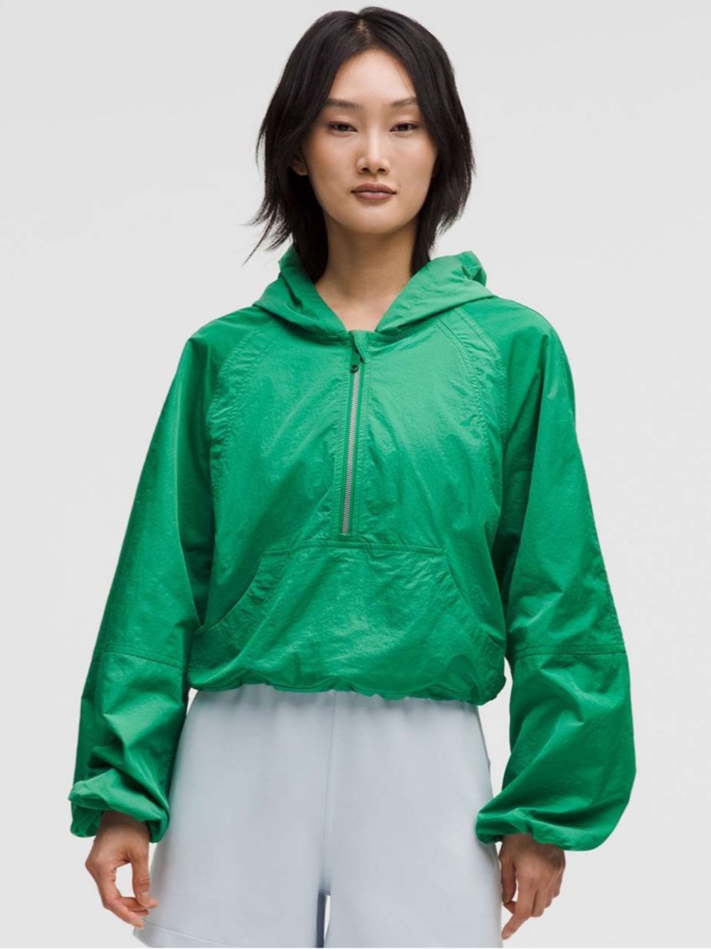 Lululemon Scuba Cropped Anorak Rain Jacket 8